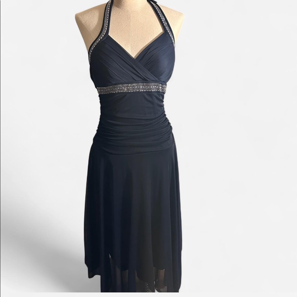 Trixxi vintage Y2K fairy dress - navy blue